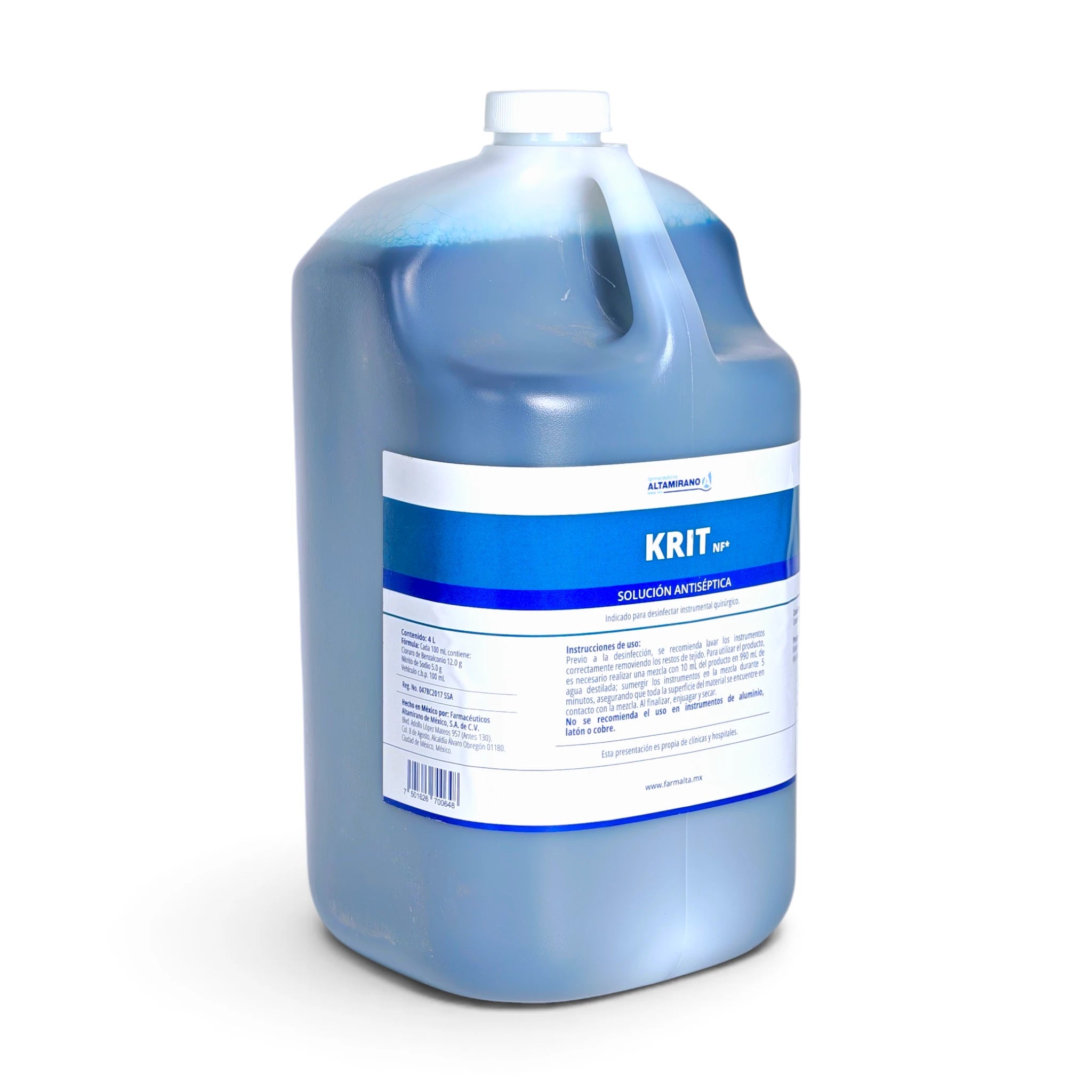 KRIT 4 Litros Solución Germicida Altamirano