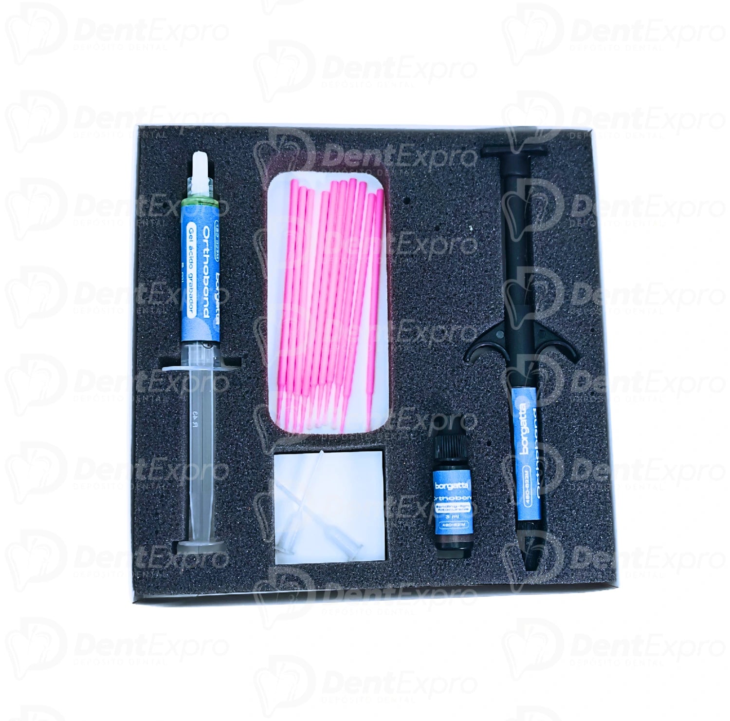 KIT Resina Ortodoncia Fotocurable Borgatta