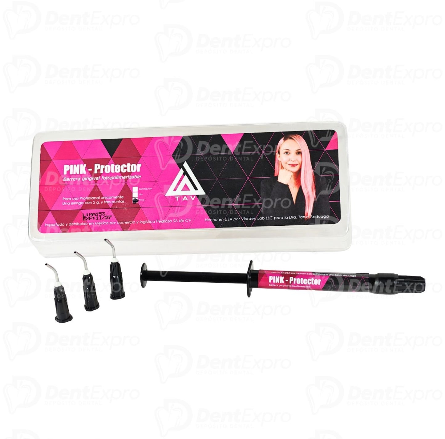 Protector Gingival Pink Viarden Dra. Tania Anduaga
