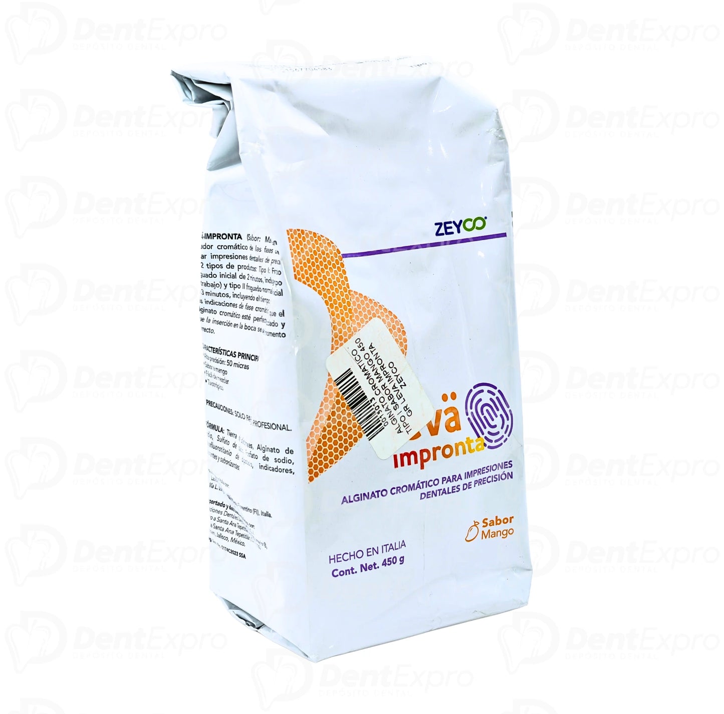 Alginato Leva Impronta Zeyco 450gr