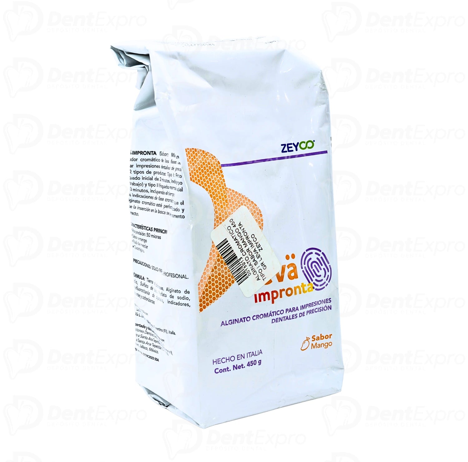 Alginato Leva Impronta Zeyco 450gr