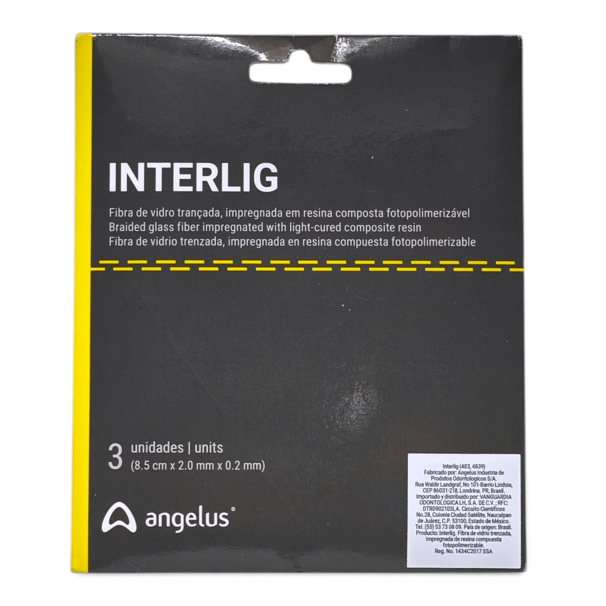 Interlig Fibra de Vidrio Trenzada Angelus