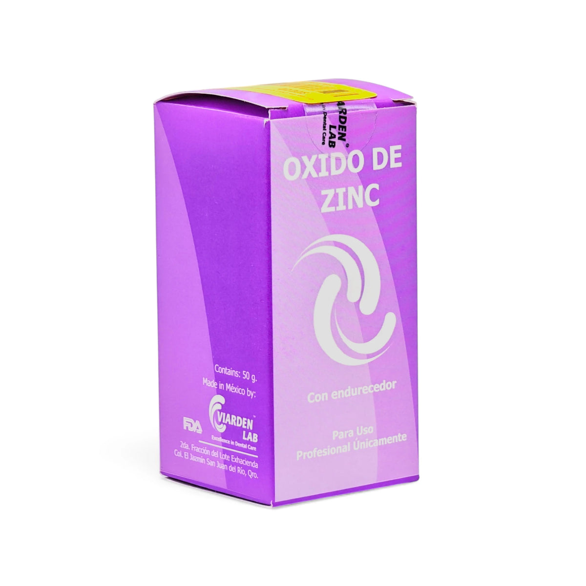 Óxido de Zinc C/Endurecedor Viarden 50gr