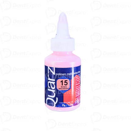 Acrílico Para Ortodoncia Quarz 35gr MDC Dental - #15 Rosa Nacarado